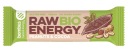 RAW ENERGY BIO tyčinka, arašidy, kakao, BEZLEPKU