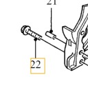 Originál skrutka VOLVO M7x41x44,25 2,0D OE 999318