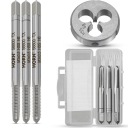 ZÁVITNÍKY + DIE M3x0,5 HSS SET 3+1