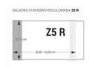 Biurfol Z5R nastaviteľný kryt 297mm x 408-440mm