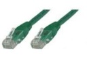 MicroConnect U/UTP CAT5e 7,5M zelené PVC