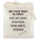 Nákupná taška pre UČITEĽA, vtipná POTLAČ