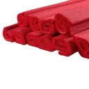 Červený krčený hodvábny papier 10 ks.