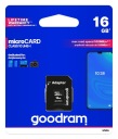 PAMÄŤOVÁ KARTA MICRO SD 16 GB ADAPTÉR GOODRAM CL 10