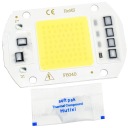COB LED 50W 4700lm BIELA ​​60x40mm 230V + past.