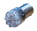 BA15S LED žiarovka R10W R5W P5W BIELA ​​24V