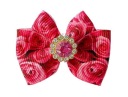 Glamour kvetinová mašľa 4,5 cm KGR002 York elastický pás