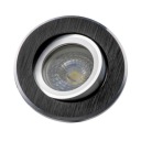 RODA KRUHÁ HALEGÉNOVÁ LAMPA, ČIERNA KARTOVANÁ