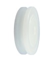 Valček bez ložísk, priemer 60 mm, priemer 10 mm, s priemerom kábla 5 mm