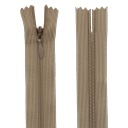 KRYTÉ Zipsy 25cm TMAVÝ PIESKOVÝ 1 ks.