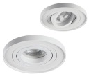 Kanlux LED stropné svietidlo pohyblivé drobné 10W GU10 hliníkové biele