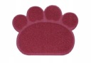 Podložka pod misku DOG CAT, protišmyková podložka Pink/Burgundy Rozmery. 30 x 40 cm