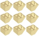 LEGO 3660 PREVÁDZANÝ ZÁSOBNÍK 2x2 piesok (12g) 9 ks.