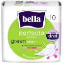 Bella Perfecta Ultra zelené hygienické vložky, 10 ks