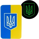 VELCRO NÁŠIVKA UKRAINE FLAG VERTIKÁLNY PLÁŠŤ M-TAC FLUORESCENT