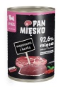 Panvica Mäso pre šteňatá BRAVČOVÉ S KAČKOU 400g