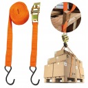 PREPRAVNÝ PÁS 4M/24MM ORANŽOVÝ S NAPÍNAČOM