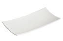 Porcelánový tanier BIELY OBDŽNÍKOVÝ 18x9 W-wa Sm