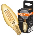 E14 LED žiarovka, 4W OSRAM Vintage Filament Candle