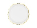 Biele taniere 185 cm (1 balenie / 6 ks) Party Deco