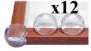 Ochranný silikónový roh - 12 ks