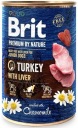 Brit Premium By Nature Turecko a pečeň 400 g
