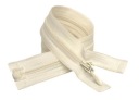 Krytý zips, svetlokrémová, 40 cm