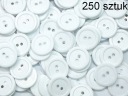 PLASTOVÉ GOMBÍKY 20 mm biele, balenie 250 ks.