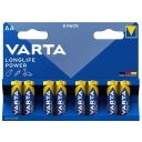 Batéria Varta Longlife Power AA - 8 ks