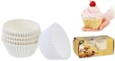 Papierové košíčky na pečenie cupcakes, muffinov, BIELY 5 cm, 200 ks.