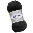 Priadza Diva - 60 Black Alize