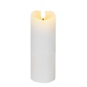 LED SVIEČKA NA AKUMULÁTOR, VEĽKÁ BIELE LAMPA