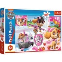 PUZZLE 100 EL - Paw Patrol Sky v akcii TREFL 16368
