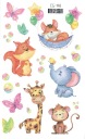 Umývateľné tetovanie pre deti GLITTER ANIMALS EG148