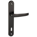 Kľučka dverí dlhý tanier LENOX 90 Key Black