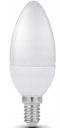 LED žiarovka na sviečku, závit E14, 7W, 6500K, stud