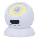 Lampa Lethe na batérie s pohybovým a súmrakovým senzorom, výkon 3W, biela