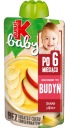 KUBUŚ Baby Mousse Dessert PUDDING Jablko banánová tuba 100g