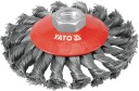 YATO - Kotúčová kefa fi 100mm so závitom M14