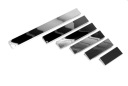 Nábytková úchytka VERA edge 96mm, lesklý chróm