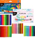 KIDEA SET NEON + PASTEL PLASTELINE 48 KS.