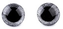 Trblietavé oči pre hračky maskota 20 mm STRIEBORNÉ