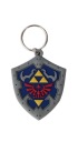 Značková kľúčenka The Legend Of Zelda Hylian Shield gumená kľúčenka