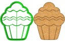 Vykrajovač na perníčky TUČNÝ ŠTVRTOK Cupcake muffin 8cm