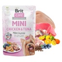 BRIT CARE MINI vlhké krmivo pre psov Kuracie mäso tuniak 85g