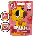 Jahodové želé bez cukru pre deti 35g BeRaw vegánske zdravé FIT