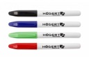 Permanentné popisovače, 4 ks mix farieb Hogert HT3B781