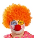 Afro oranžová parochňa
