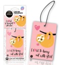 Aróma vôňa do auta Love Sloth Raspberry