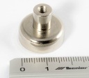 NEODYMIOVÝ MAGNET 16kg N42 RÚČKA so závitom M4